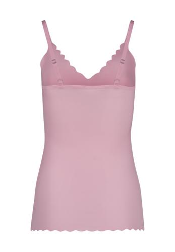Skiny Damen Spaghettishirt herausn. Pads Micro Essentials 36 - Dreamy Rose