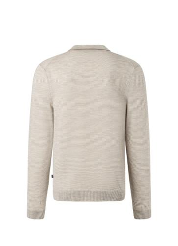 Strick Cardigan 1/1 Arm Beige