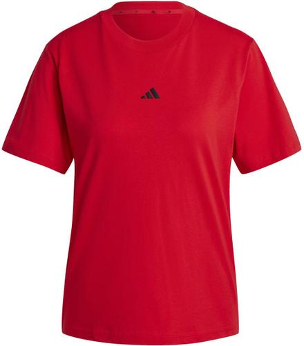 ADIDAS Damen Shirt Essentials Small Logo Cotton XS in Rot