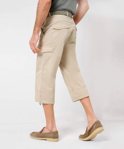Style Brady 27 Cargo-Bermuda, Herrenhose, Aufgesetzte Gesäßtaschen, Sportive Cargotaschen, Französische Vorderhosentaschen, Verdeckter Reißverschluss, Normale Leibhöhe, Gerader Schnitt, Relaxed Fit - Cosy Linen