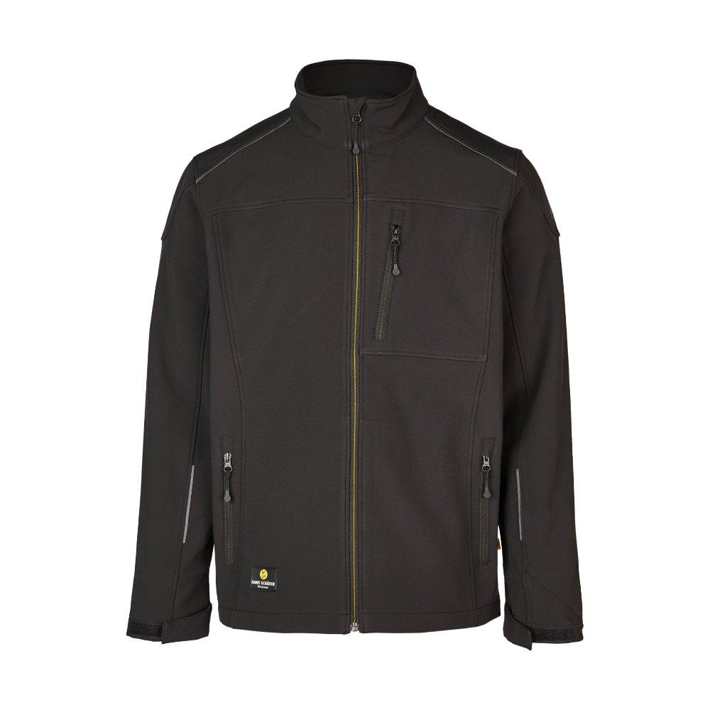 SMART Softshelljacke - Schwarz - Gr: L