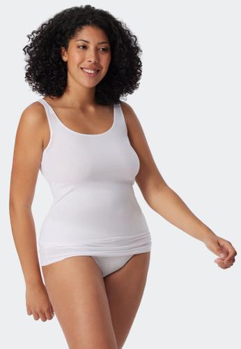 2PACK Trägertop Weiß 38