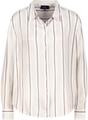 Satinbluse mit Streifen 38 - Creamy Beige Gemustert