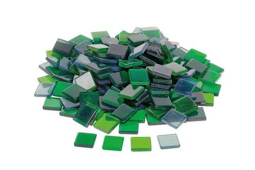 Mosaik Acrylglassteine "Quadratisch" ca. 205 Stück