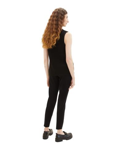 Lässige Stoffhose 40/32 Slim Fit - Deep Black
