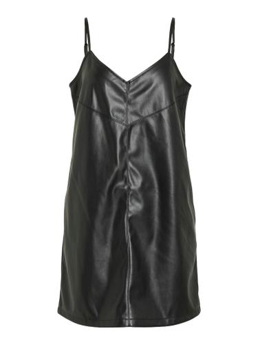 VILAC S/L COATED DRESS Schwarz 40