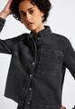 Jeansjacke mit Brusttaschen 34 - Black Washed