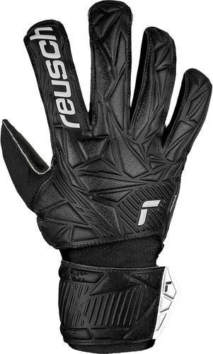 REUSCH Kinder Torwarthandschuhe Attrakt Resist Junior 4 in Schwarz