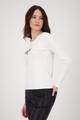 Langarmshirt mit Leopardenmuster 36 - Off-white