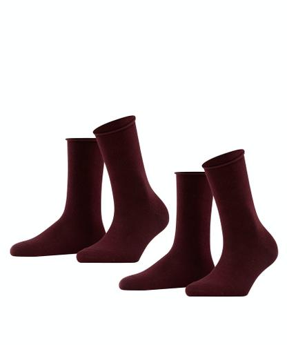 FALKE Happy 2-Pack Damen Rot 39-42