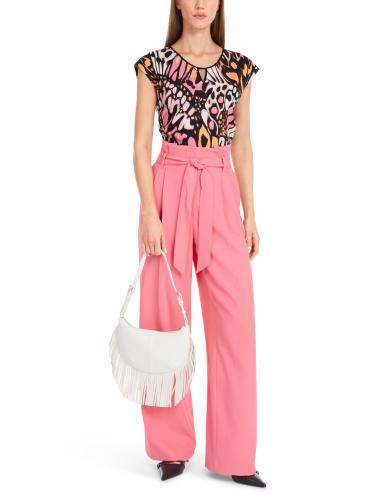 T-Shirt im Schmetterlings-Dessin 38 - Bright Candy Pink