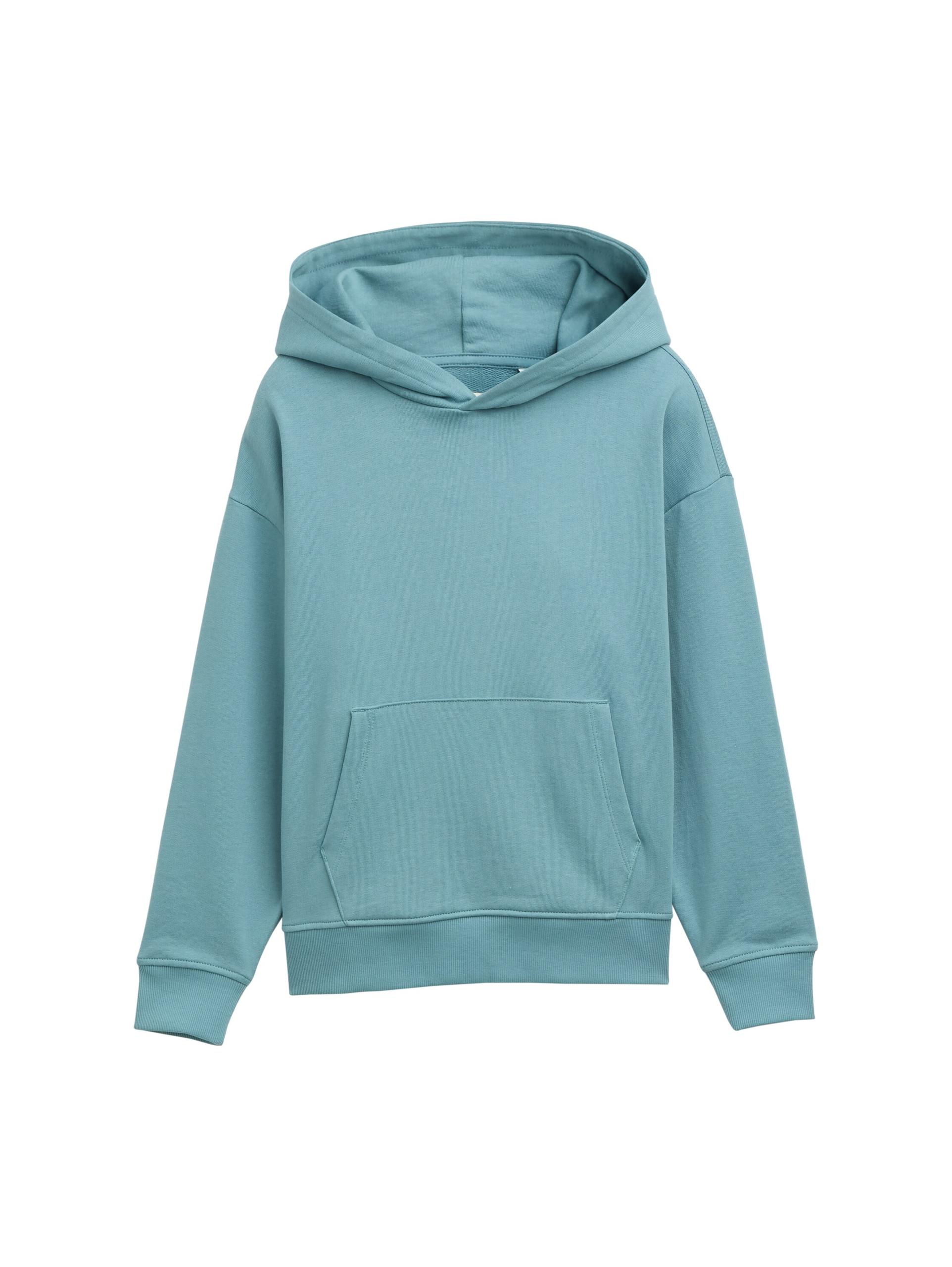 Oversize Hoodie Sweatshirt 140 Oversized Fit - Smoked Green