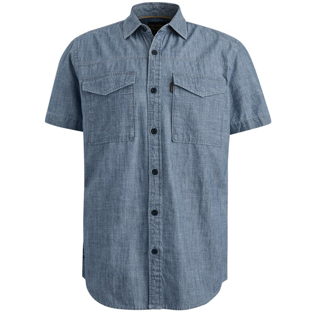 Indigo Chambray Mikkel Blau XXL