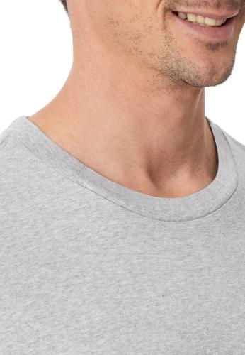T-Shirt Rundhals Grau 54
