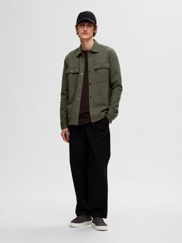 SLHJACKIE SWEAT JACKET NOOS M Normal geschnitten - Forest Night