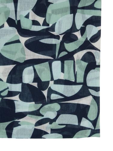 Loop-Schal mit Muster OS Regular Fit - Green Dots And Shapes Design