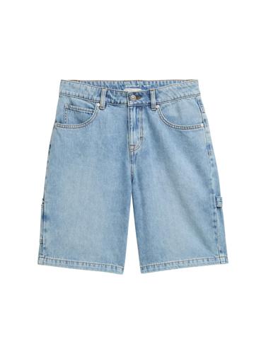 Baggy Fit Jeans Shorts 176 Baggy Fit - Used Light Stone Blue Denim
