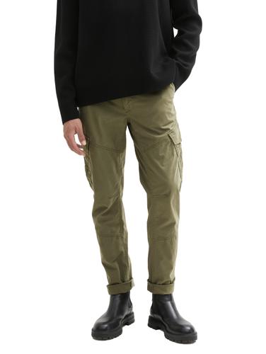 Regular Tapered Cargo Hose L Regular Fit - Dusty Olive Green