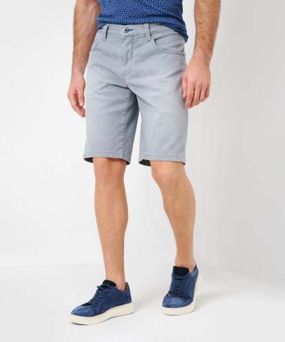 Style Bali 52 Bermudahose, Herrenhose, Einschubtaschen vorn, Aufgesetzte Gesäßtaschen, Zusätzliche Coinpocket, Verdeckter Reißverschluss, Normale Leibhöhe, Regular Fit, Gerader Schnitt - Grey Used