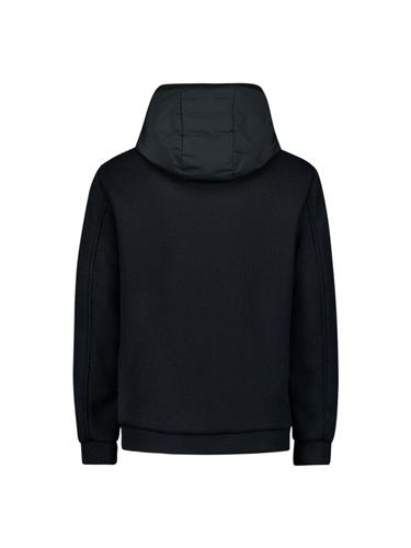 Jacket Short Fit Sealed Hooded Knitted Mix XXXL Regular Fit - Night