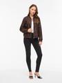 VIPAPAYA L/S BOMBER JACKET - NOOS 34 - Coffee Bean