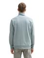 Sweatjacke mit Stehkragen XL Regular Fit - Grey Mint