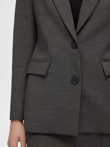 SLFRITA LS CLASSIC BLAZER DGM NOOS 34 Normal geschnitten - Dark Grey Melange