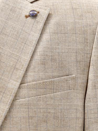 CG Cuba-J SV Sakko 48 Slim Fit - Hellbeige