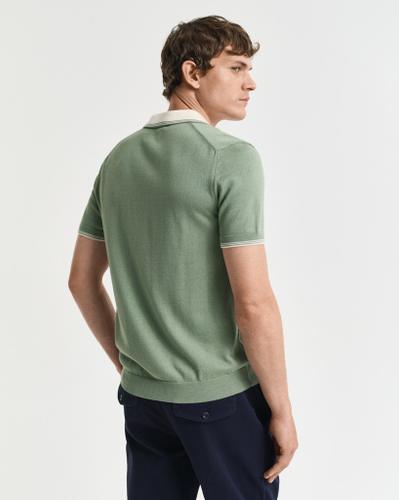 Poloshirt aus Modalmischung Grün XL
