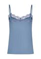 Skiny Damen Spaghettishirt Night In Mix & Match 38 - Faded Denimblue