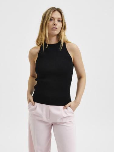 SLFSOLINA SL KNIT TOP NOOS S - Black