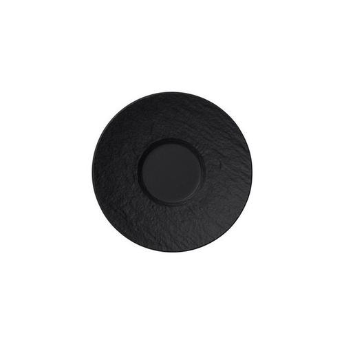 Villeroy und Boch Manufacture Rock Espressountertasse 12cm - Schwarz