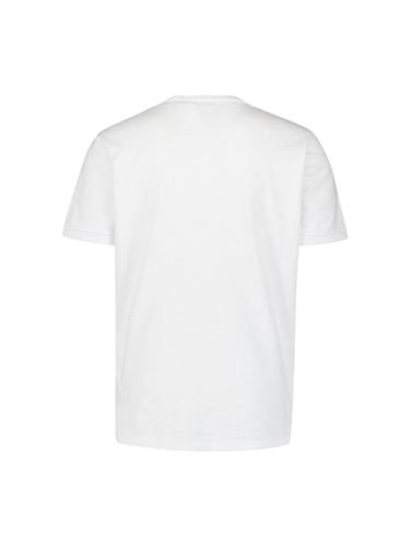 T-Shirt Crewneck Slub Weiß XXXL