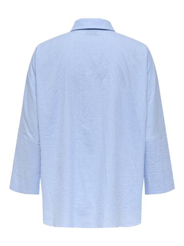 ONLAUGUSTA SHIRT WVN NOOS XL Locker geschnitten - Cloud Dancer