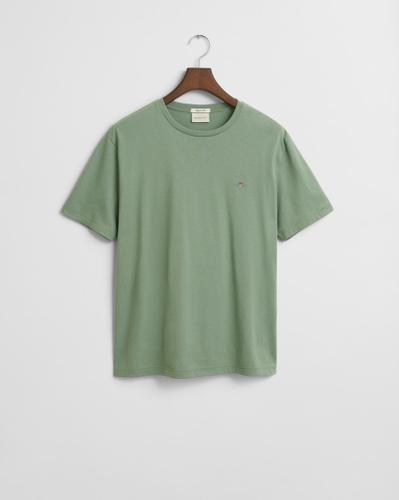 Regular Fit Shield T-Shirt Grün XL