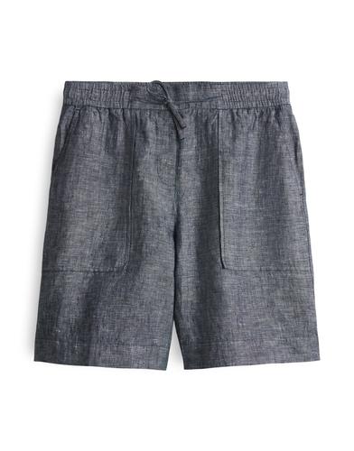 Leinen-Shorts "Melane" - Dunkelblau / 38