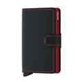 Secrid Kartenetui Portemannaie Miniwallet RFID Schwarz|Rot