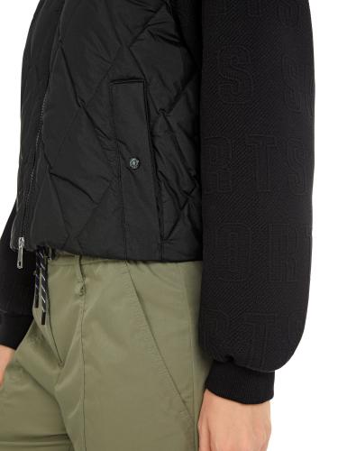 Cropped Jacke "Rethink Together" 40 - Black