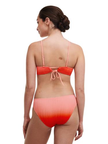 Swim One Size Bügelloser T-Shirt Bikini BH (variabel) M/L - Tie & Dye Orange
