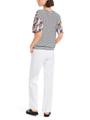 T-Shirt mit Ananas und Streifen 38 - Fresh Pink