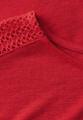 Shirt mit Spitzendetail 36 - Glory Red