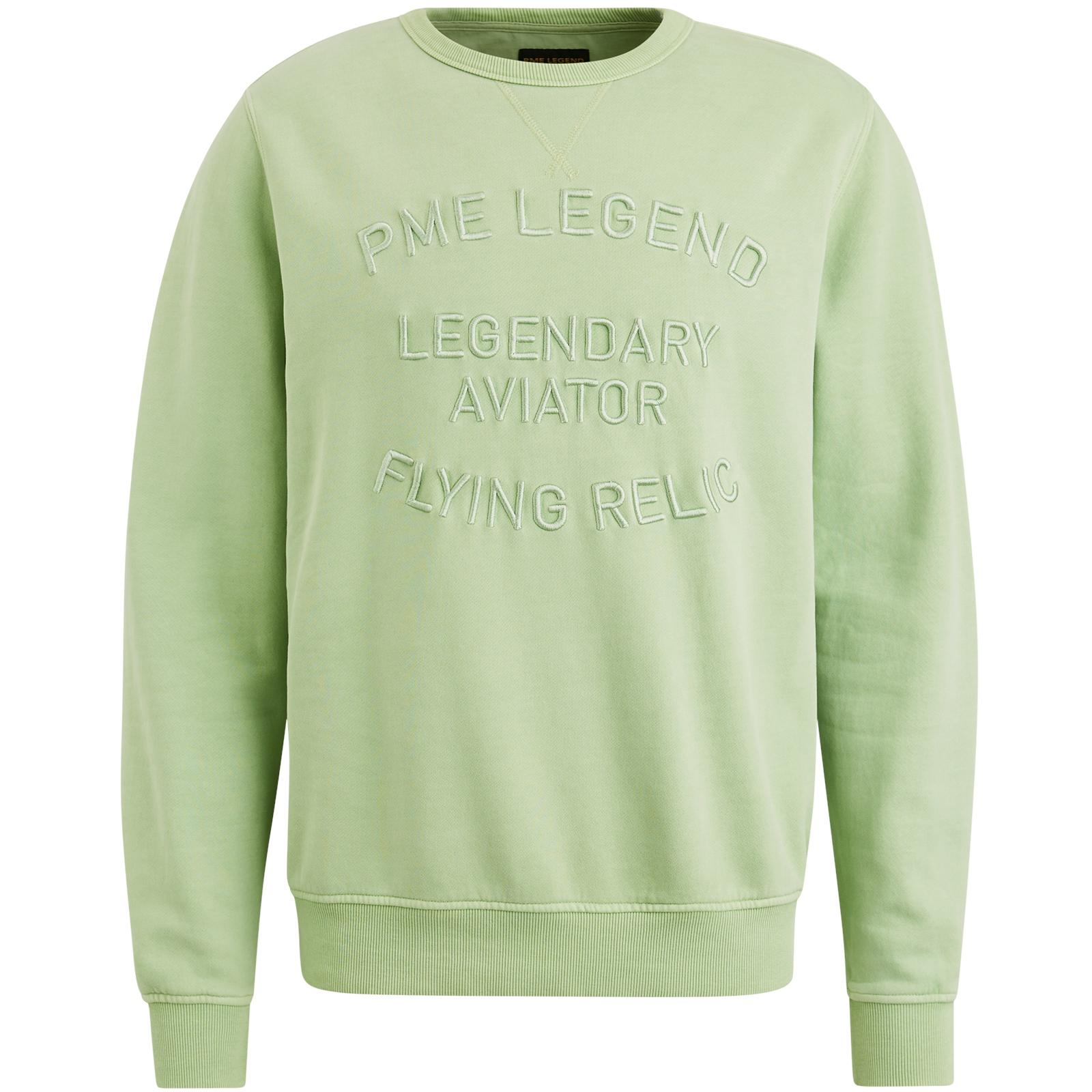 Crewneck gd terry M Regular Fit - Quiet Green