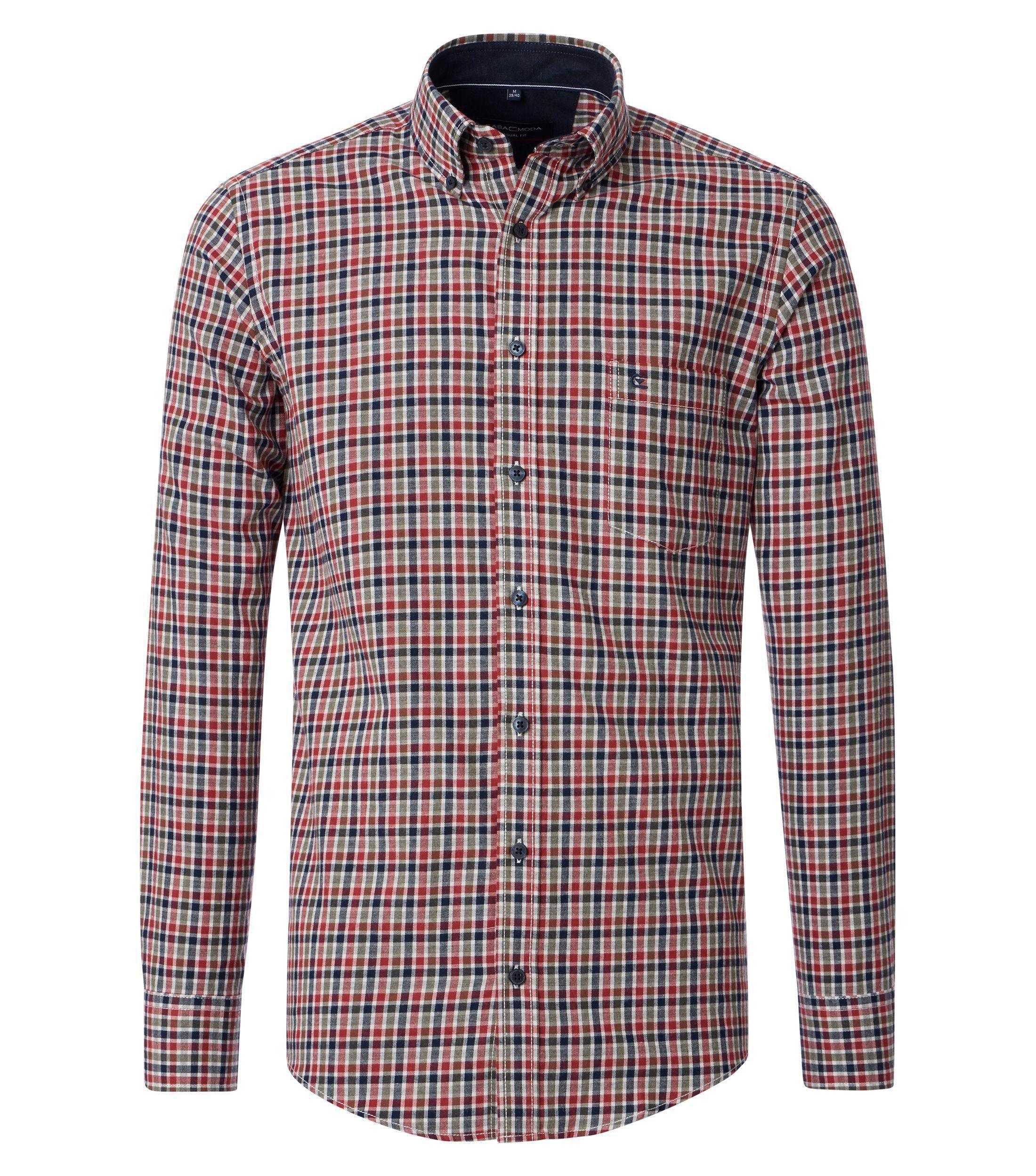 Freizeithemd XXL Comfort Fit - Orange
