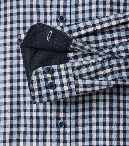 Freizeithemd XXL Casual Fit - Blau