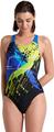 ARENA Damen Schwimmanzug WOMEN'S FUNNY SPOT SWIMSUIT V BACK LB 36 in Bunt