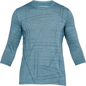 UNDER ARMOUR Herren Fitnessshirt UA Utility 3/4-Arm M in Blau