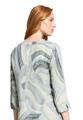 Schlupfbluse 44 Figurumspielend - Mint/Green