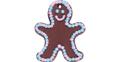 Ausstecher "Lebkuchenmann", 7,5cm silber