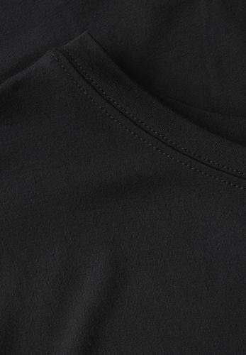 Shirt in Unifarbe 36 - Black