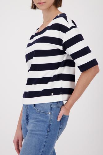 Sweatshirt mit Streifen 44 - Marine Ringel